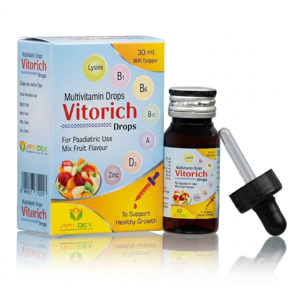 Multivitamins Drops packaging