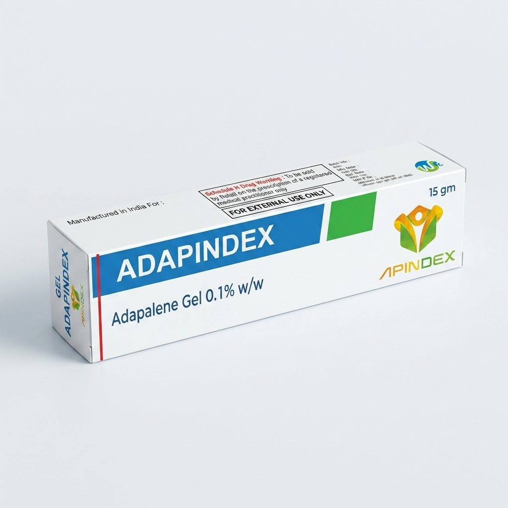 Adapalene Gel packaging