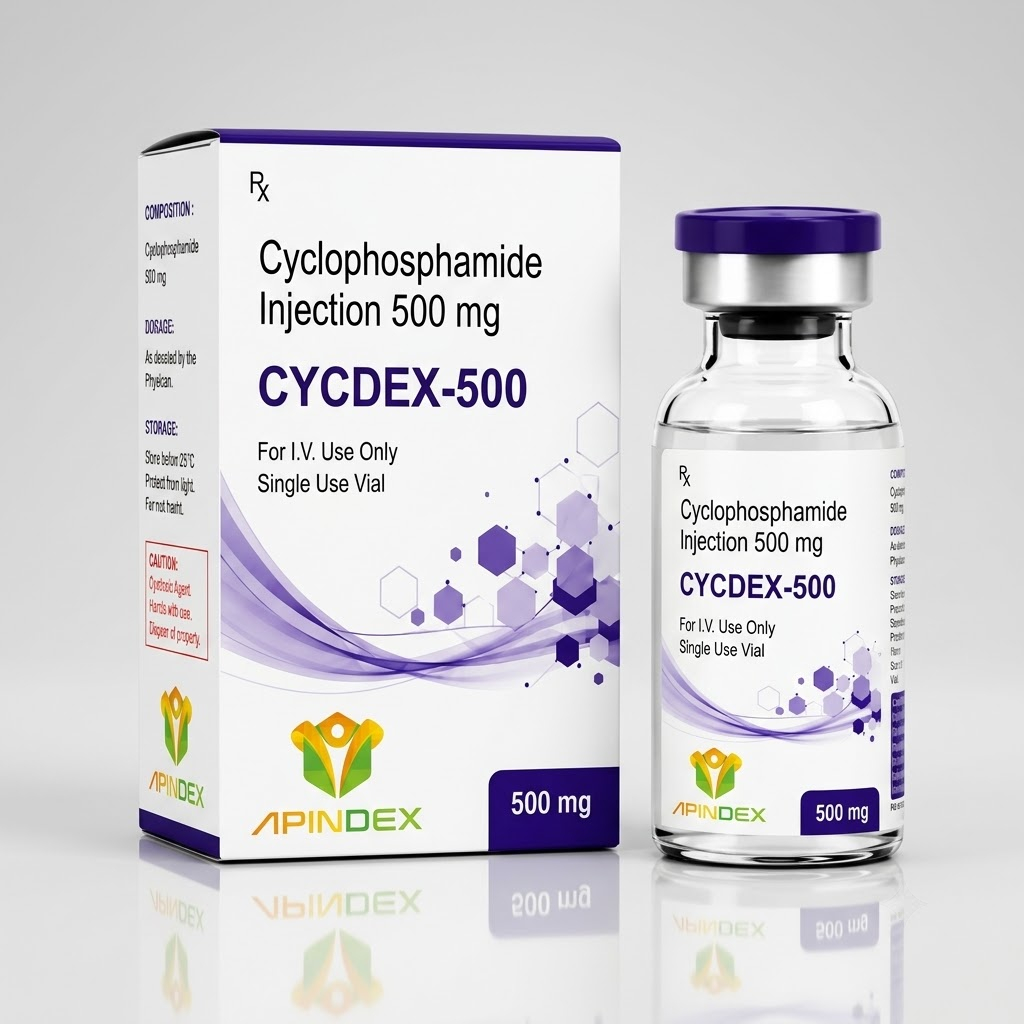 Cyclophosphamide Injection packaging
