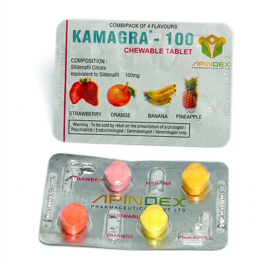 Kamagra Chewable packaging