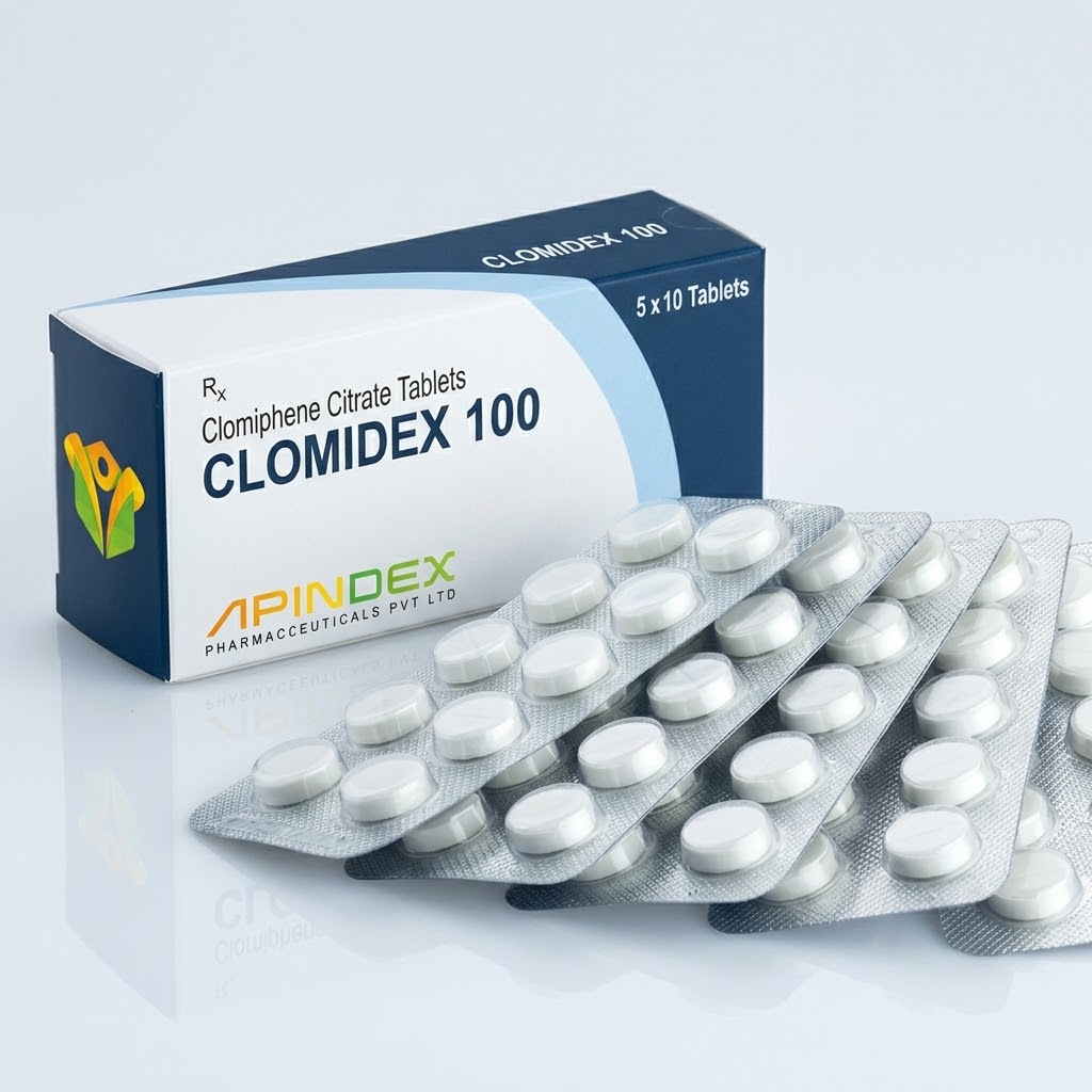 Clomiphene Citrate Tablets packaging