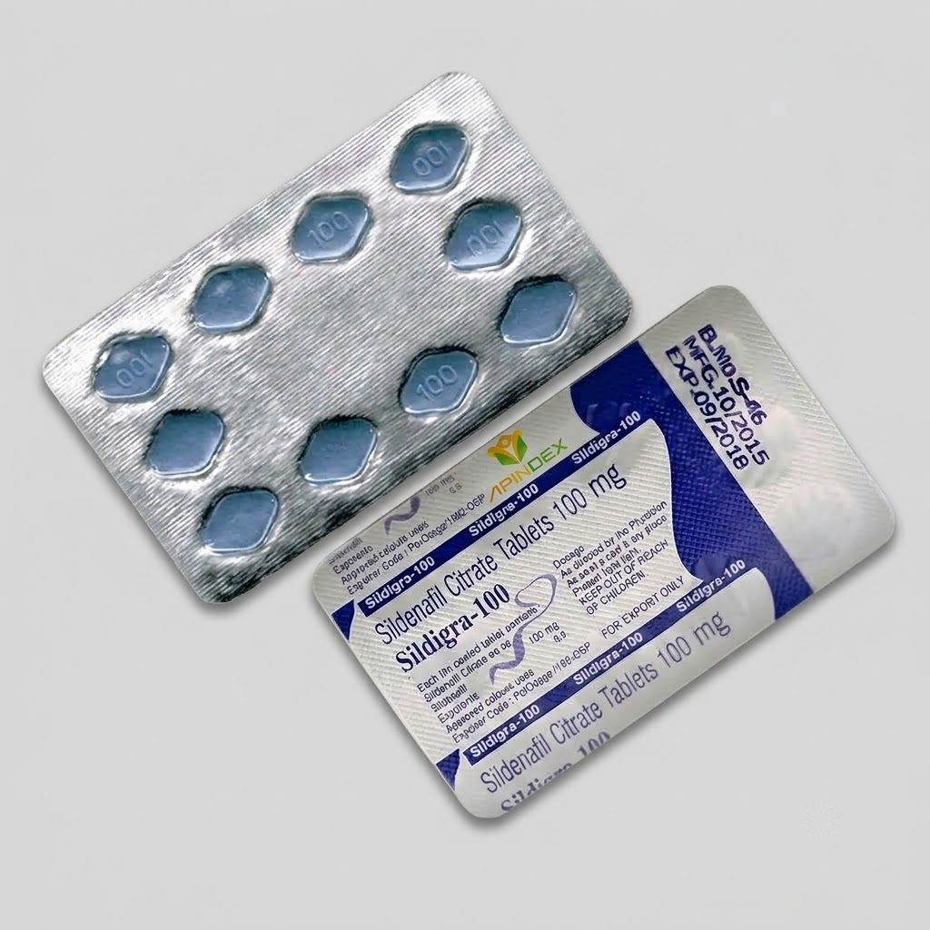 Sildigra packaging