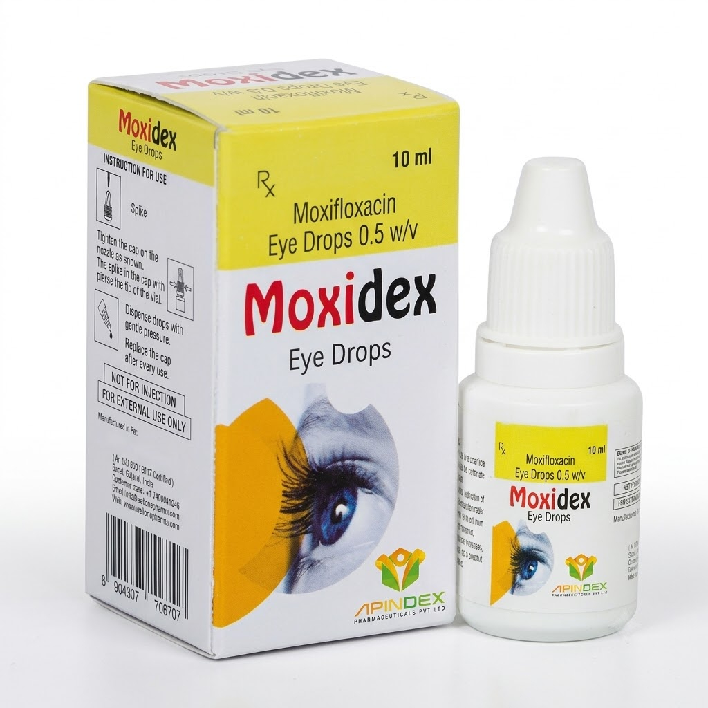 Moxifloxacin Eye Drops