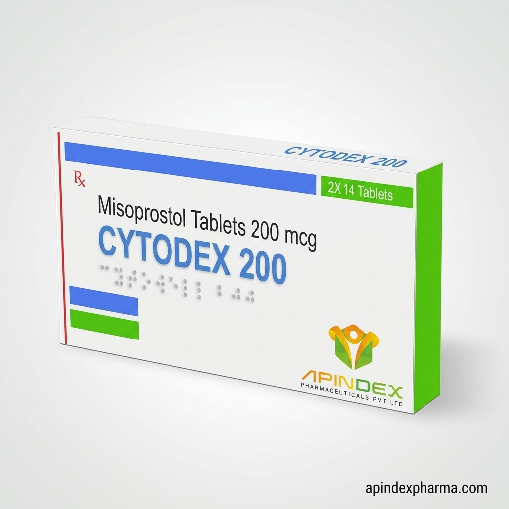 Misoprostol Tablets packaging
