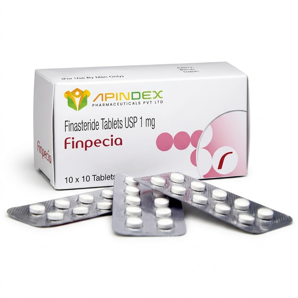 Finpecia packaging