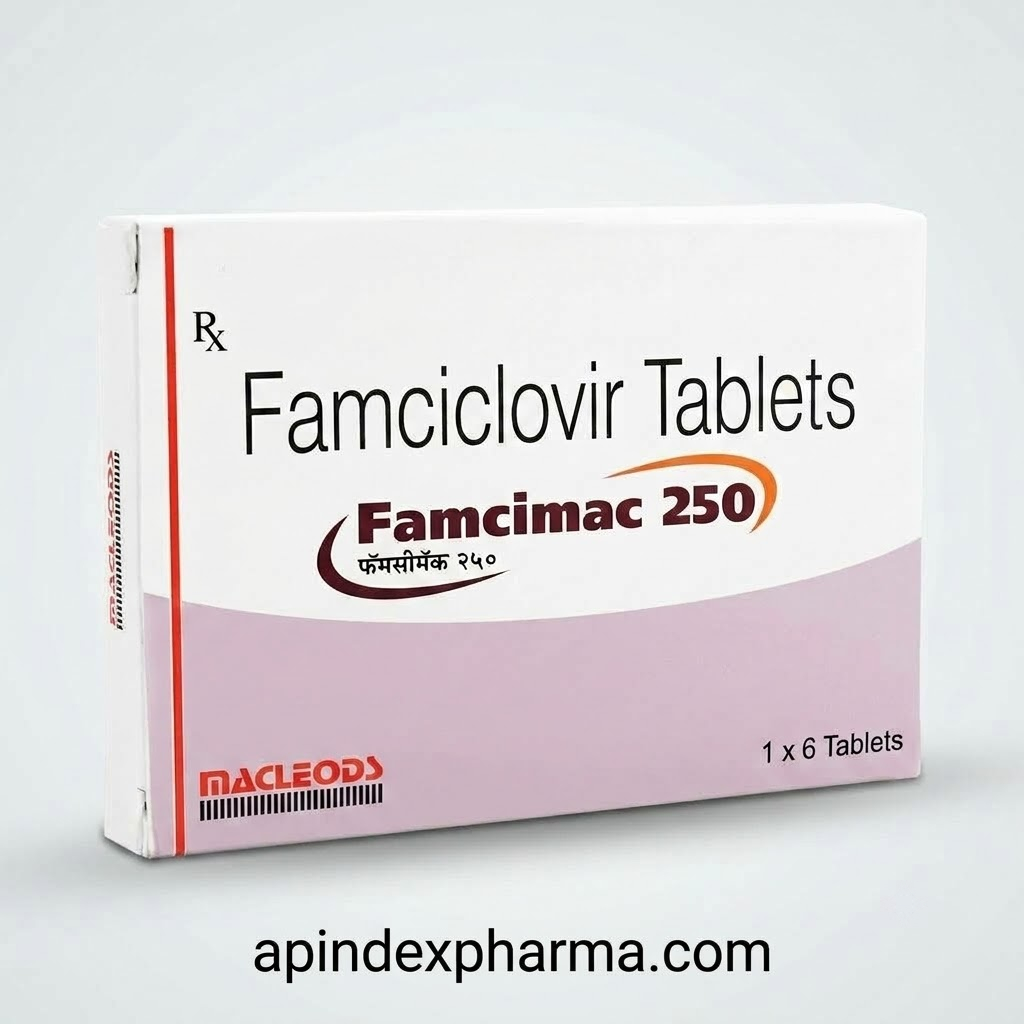 Famciclovir Tablets packaging