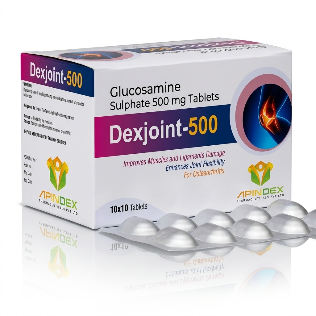 Glucosamine Sulphate Tablets 500mg packaging