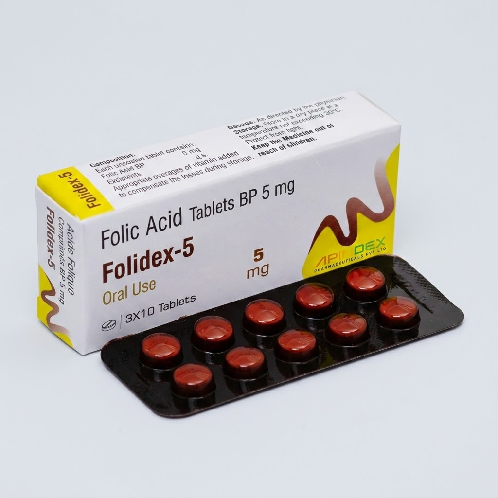Folic Acid Tablets packaging