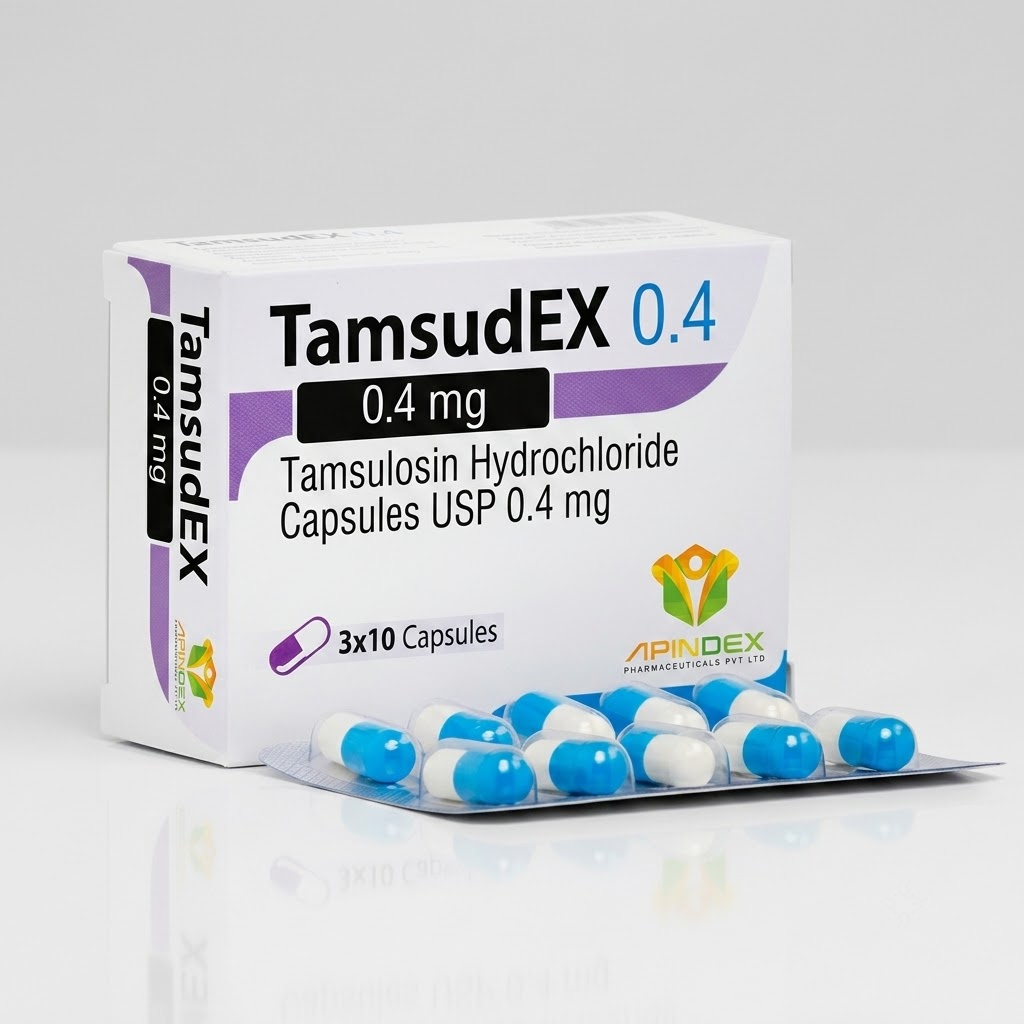 Tamsulosin Capsules packaging