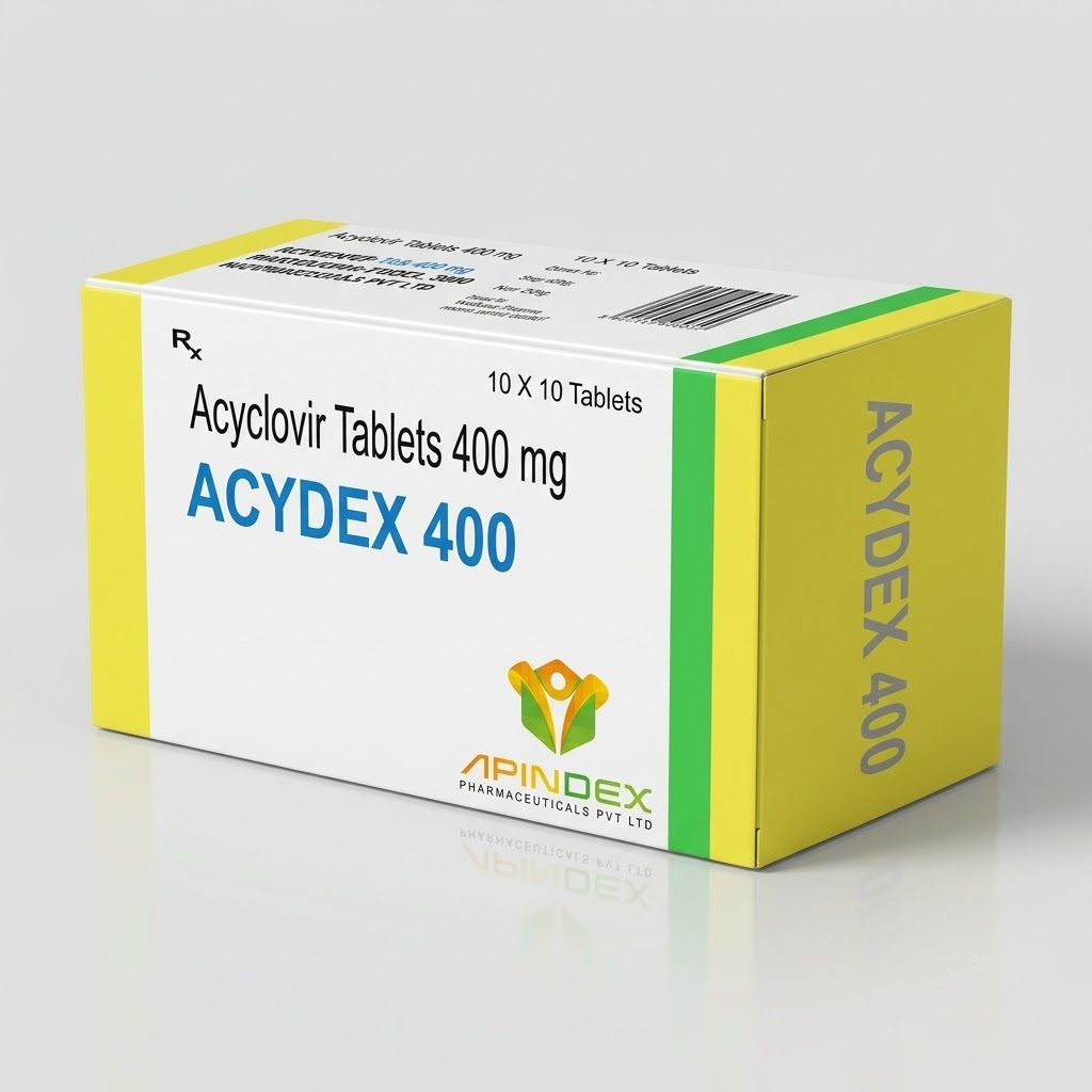 Acyclovir Tablets packaging
