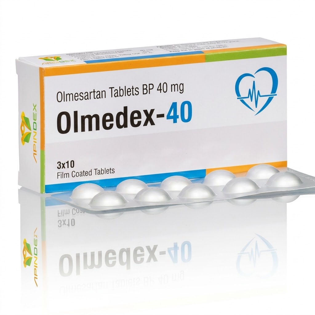 Olmesartan Tablets 40mg packaging
