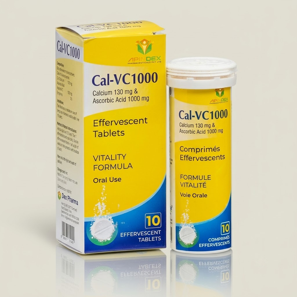 Calcium & Vitamin C Tablets packaging