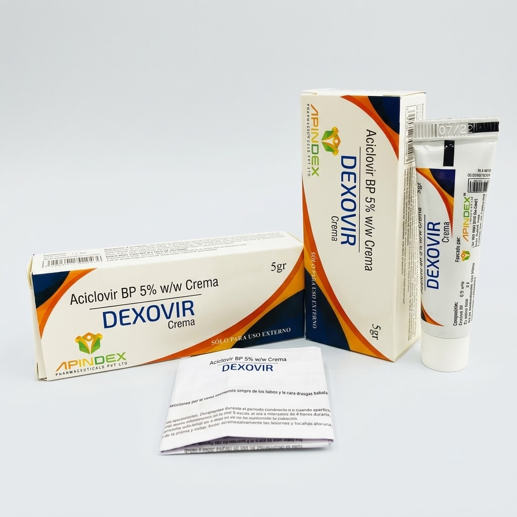 Acyclovir Creams packaging