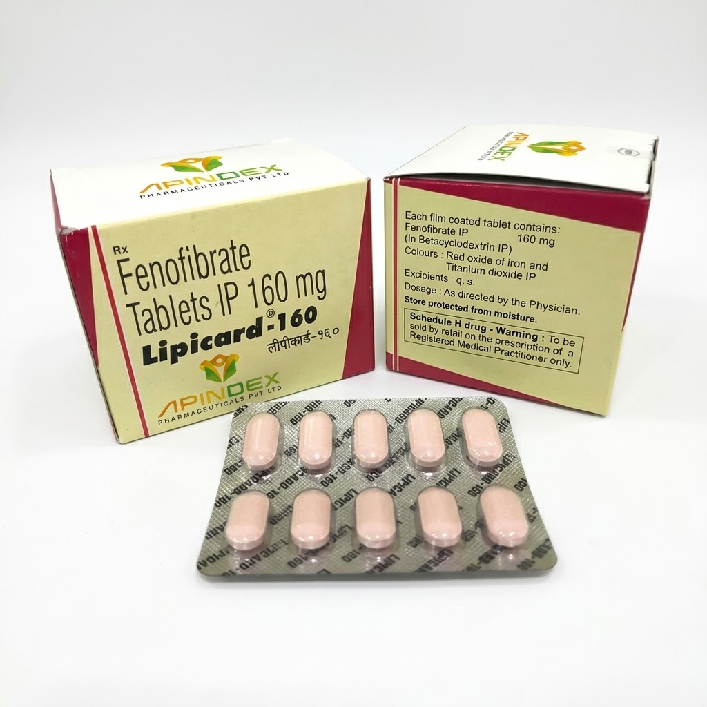 Fenofibrate Tablets packaging