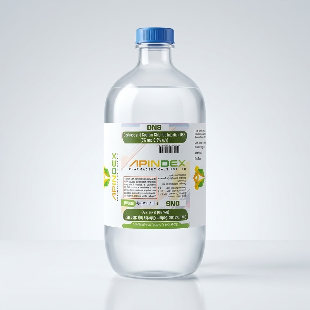 Dextrose & Sodium Chloride Infusion packaging