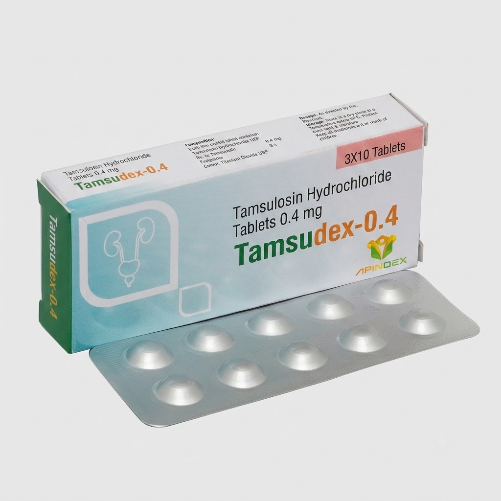 Tamsulosin Hydrochloride Tablets packaging