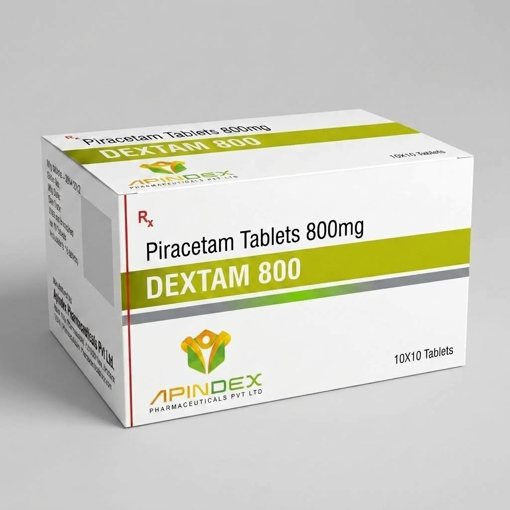 Piracetam Tablets packaging