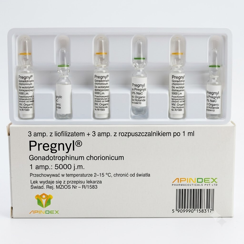 Pregnyl packaging