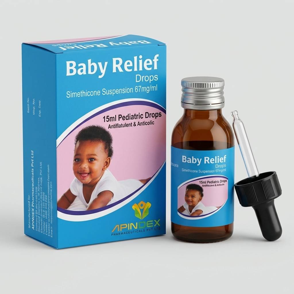 Simethicone Oral Drops packaging