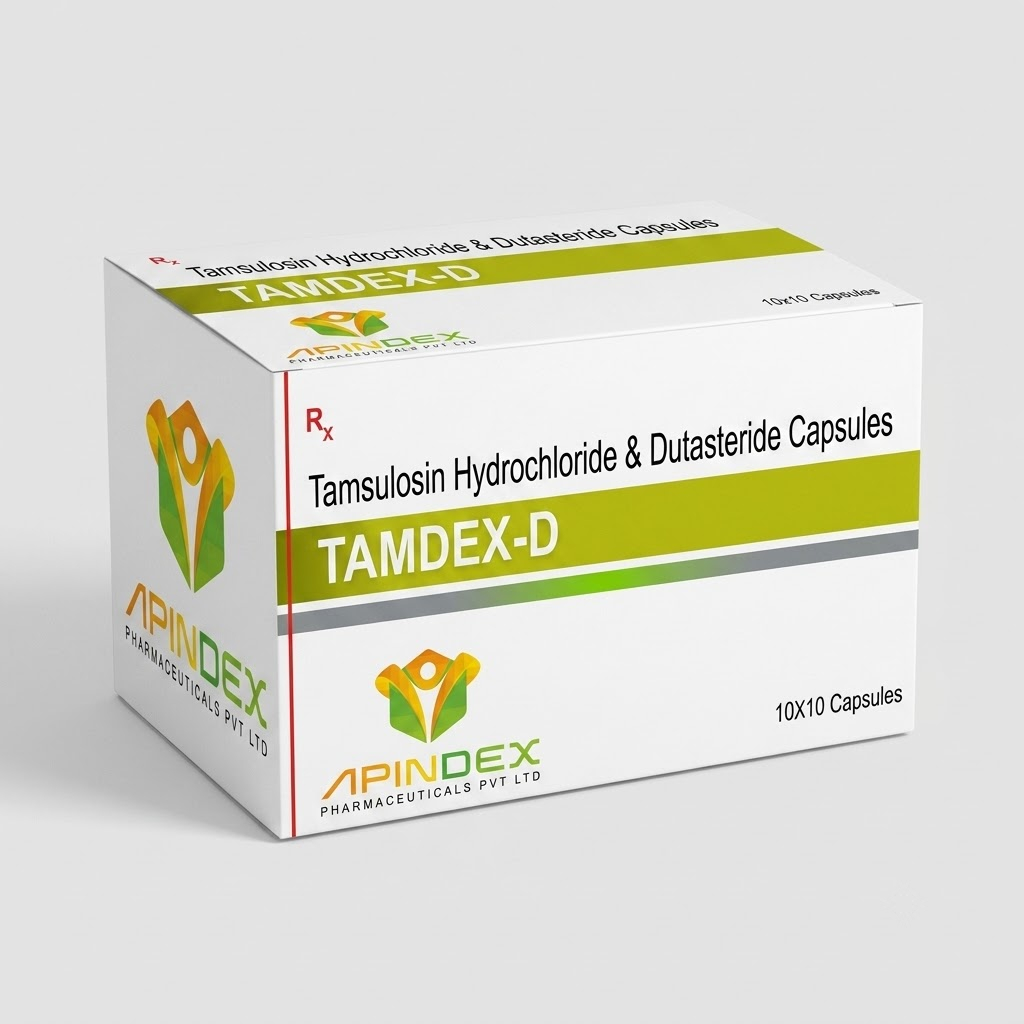 Tamsulosin & Dutasteride Capsules packaging