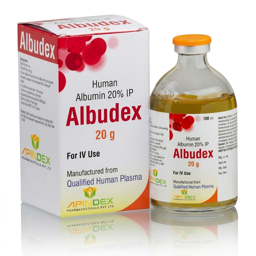 Human Albumin Injection packaging