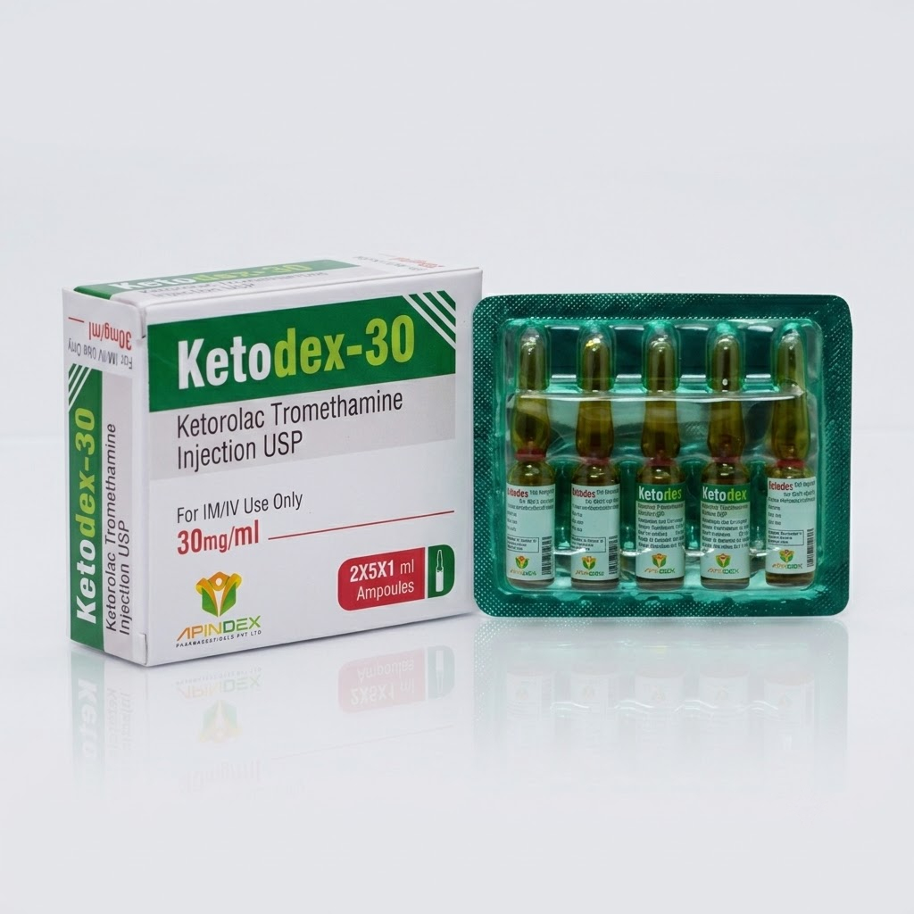 Ketorolac Injection packaging