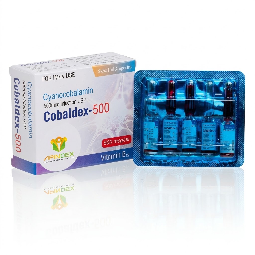 Cyanocobalamin Injection packaging