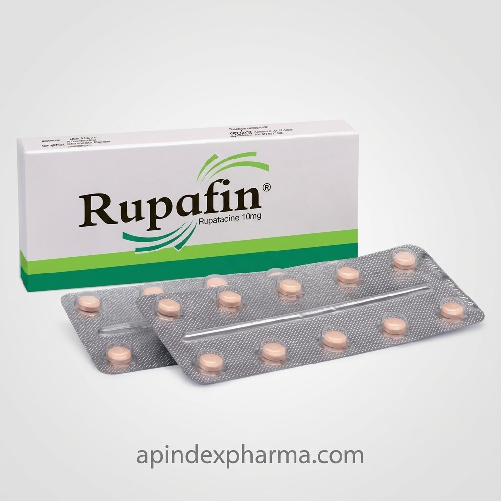 Rupatadine Fumarate Tablets packaging