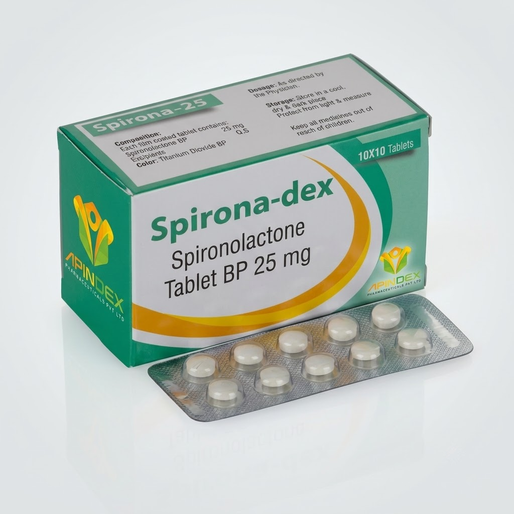 Spironolactone Tablets packaging