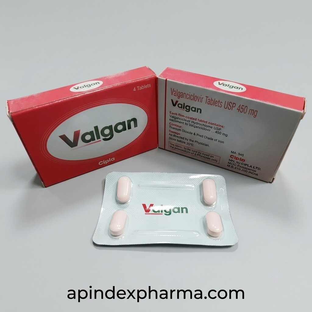 Valganciclovir Tablets packaging
