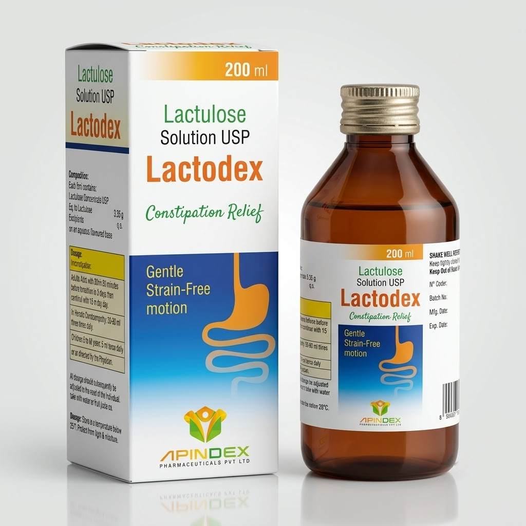 Lactulose Solution packaging