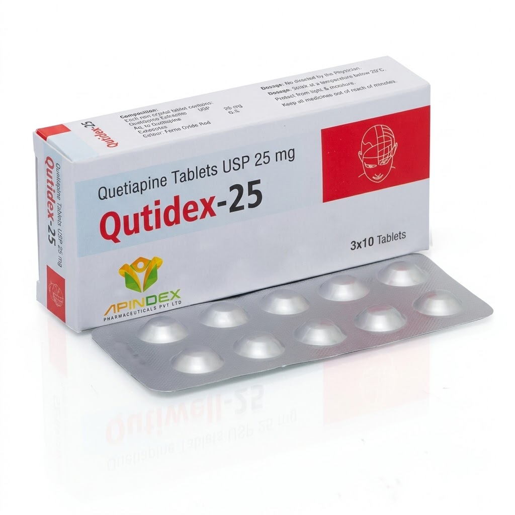 Quetiapine Tablets packaging