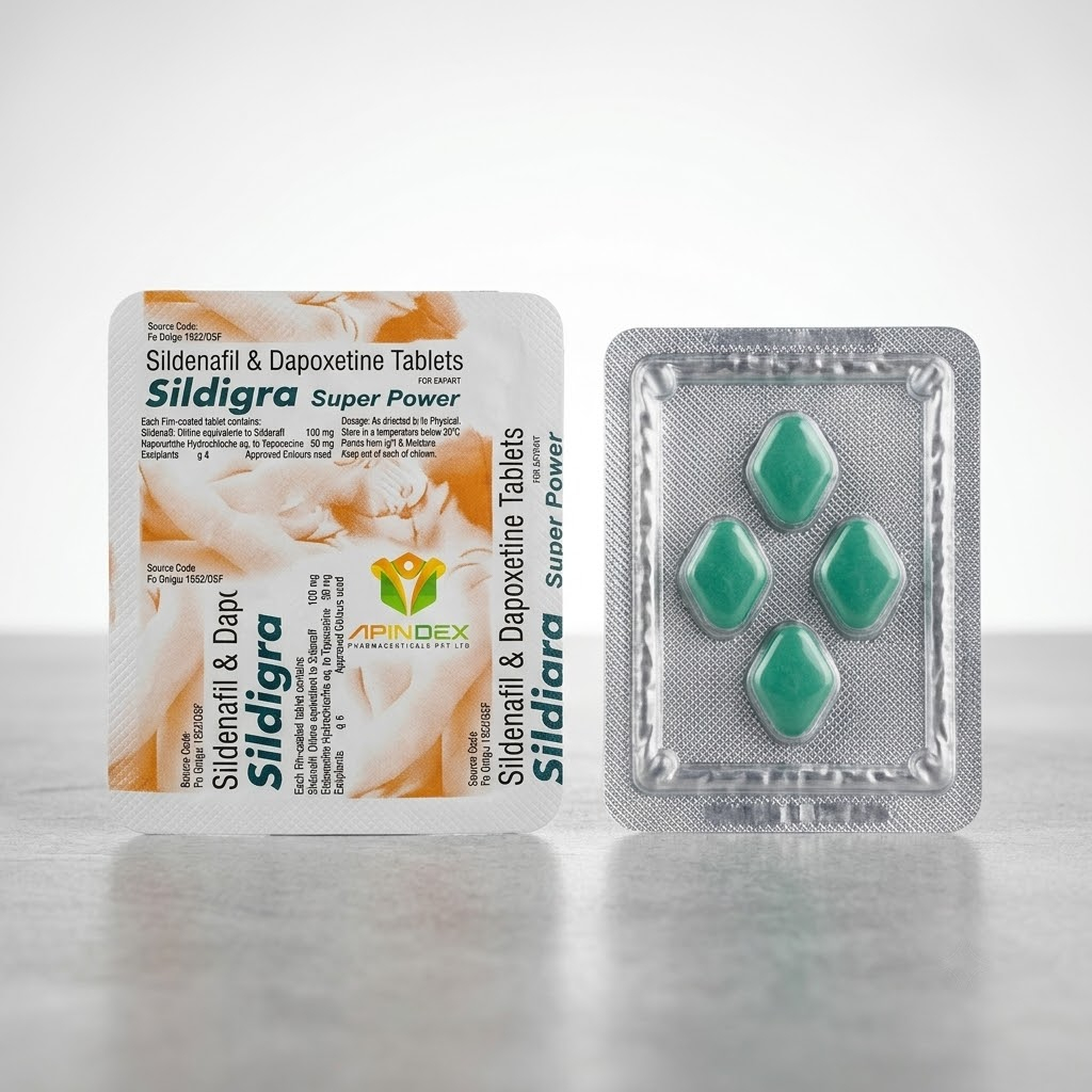 Sildigra Super Power packaging