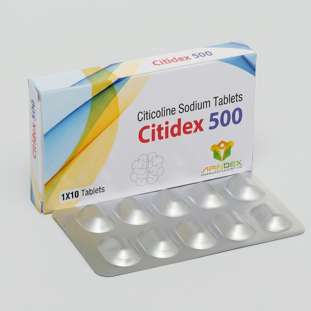 Citicoline Sodium Tablets packaging