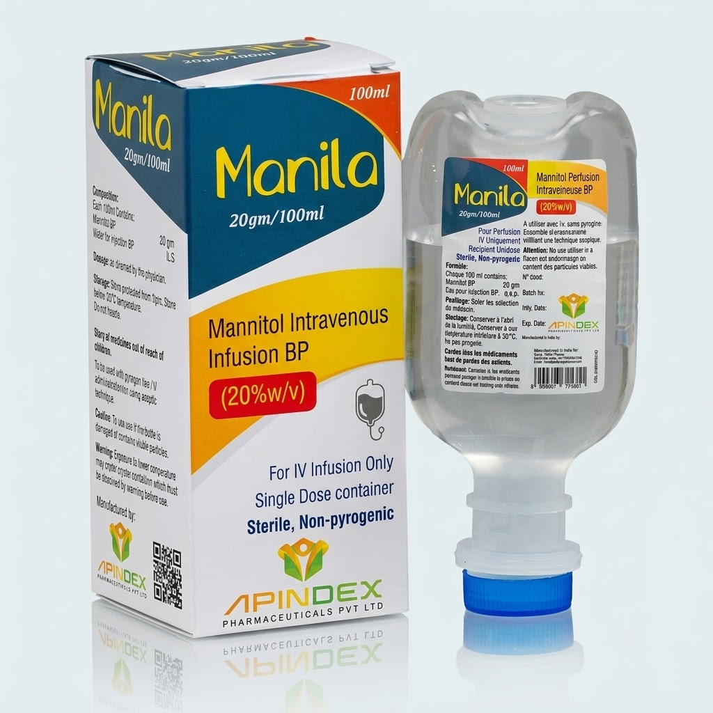 Mannitol Infusion packaging