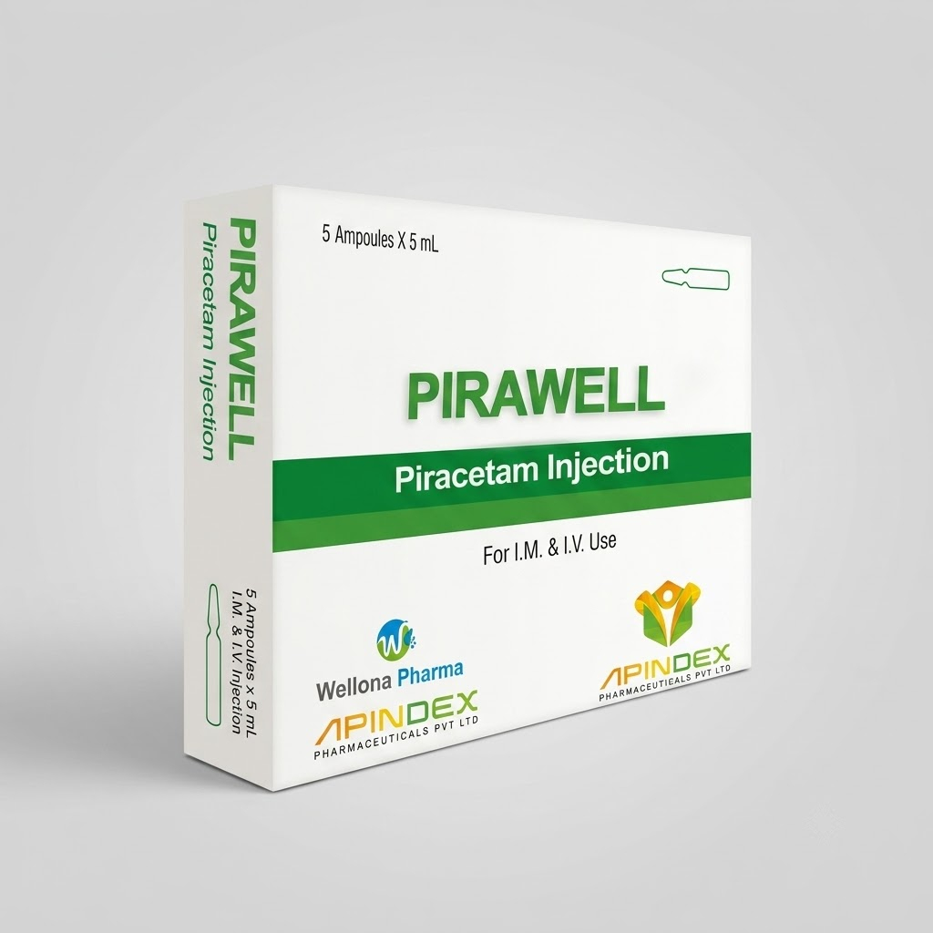 Piracetam Injection packaging