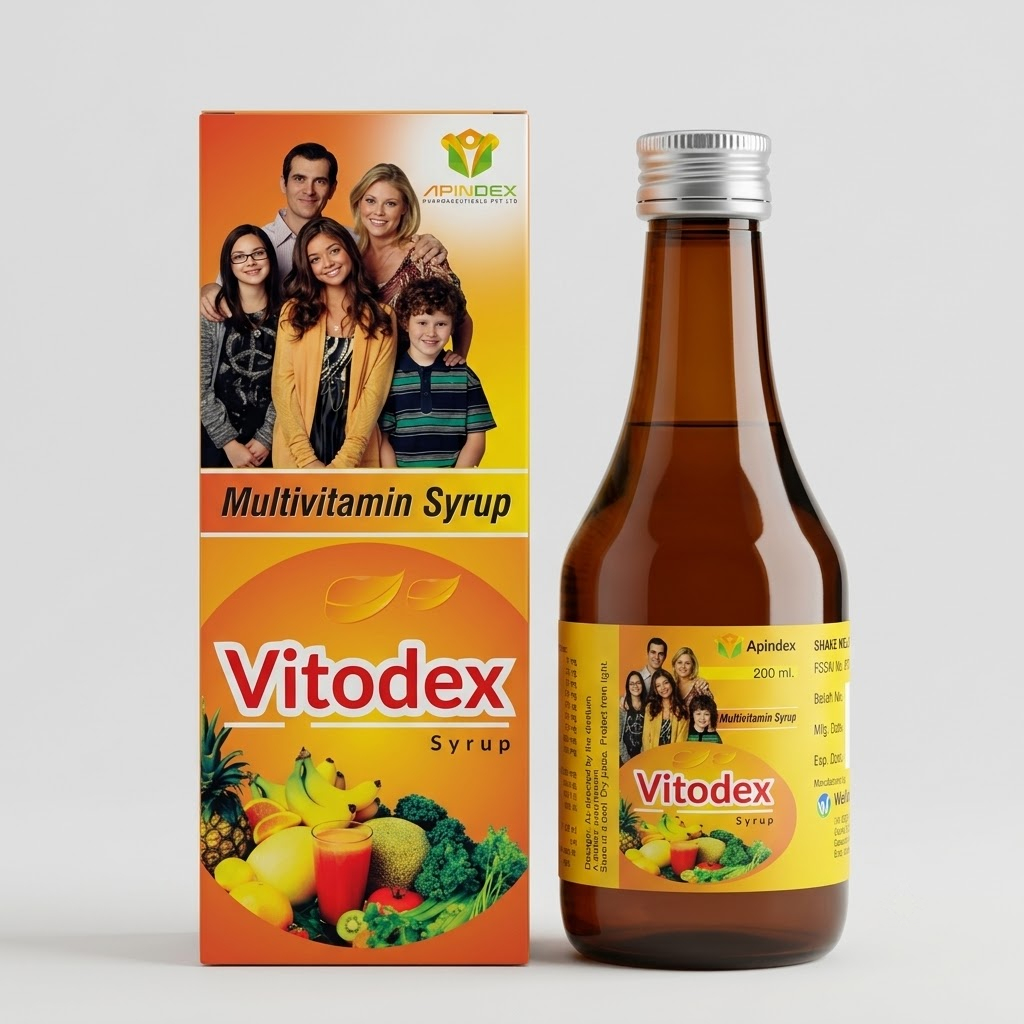 Multivitamin Syrup packaging