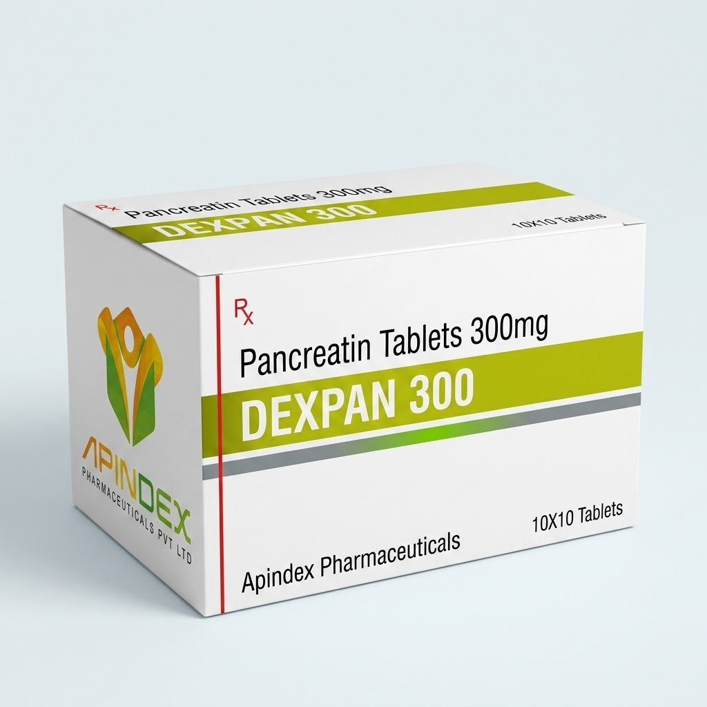 Pancreatin Tablets packaging