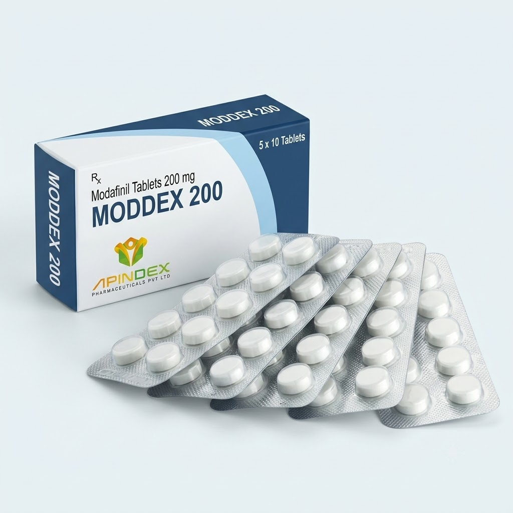 Modafinil Tablets packaging