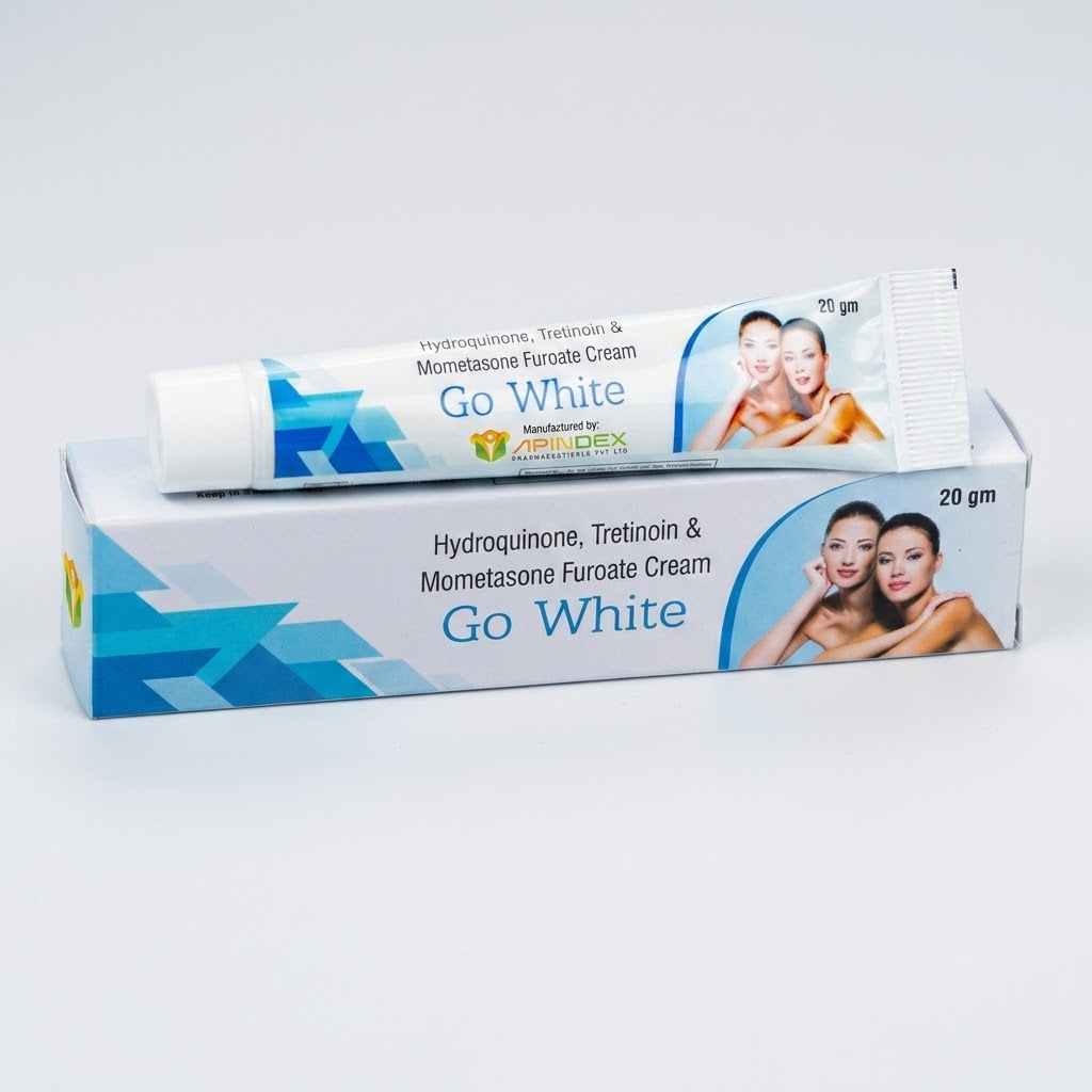 Hydroquinone Tretinoin & Mometasone Furoate Cream packaging