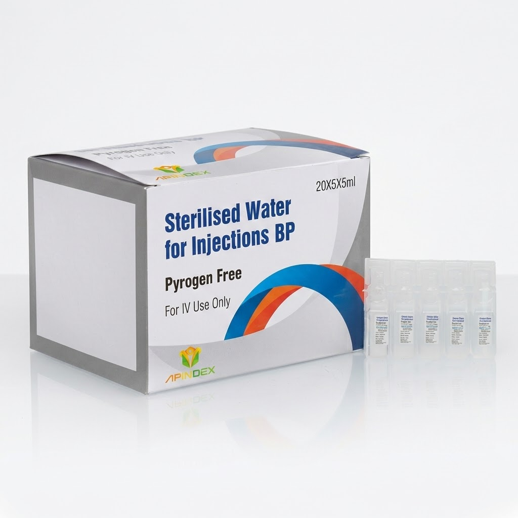 Water for Injection packaging