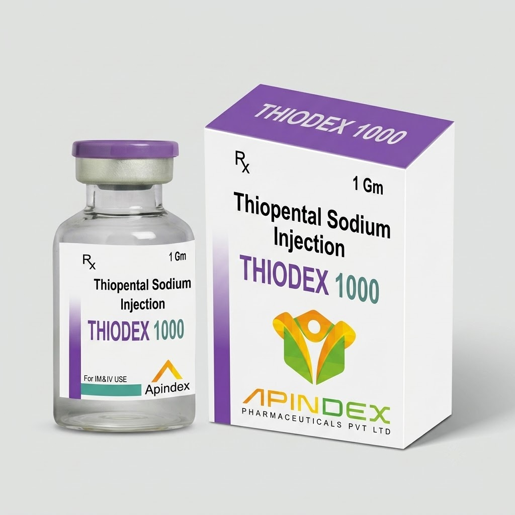 Thiopental Sodium Injection packaging