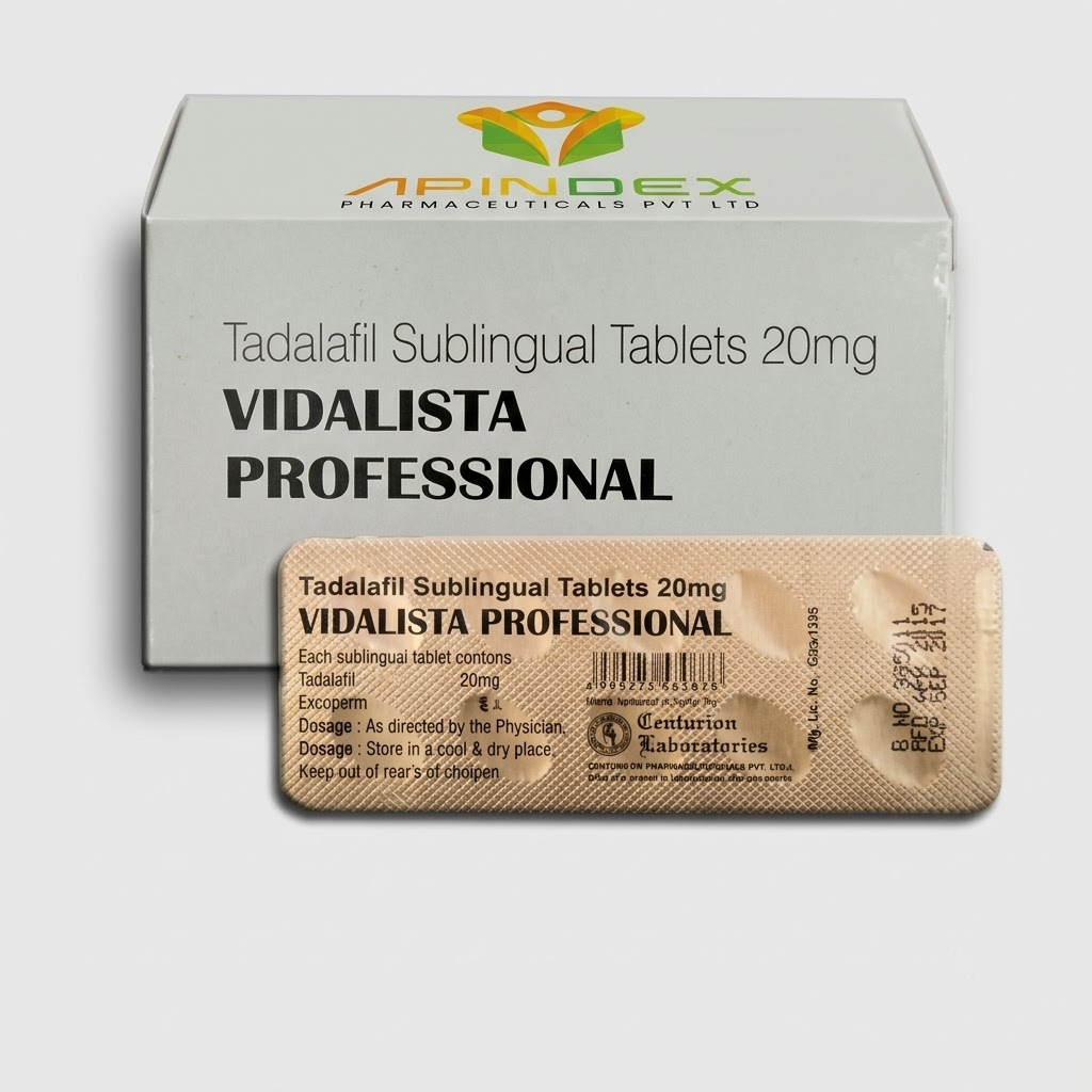Tadalista Professional packaging