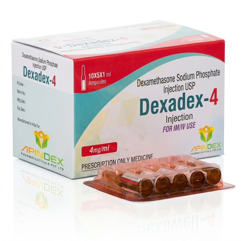 Dexamethasone Injection packaging