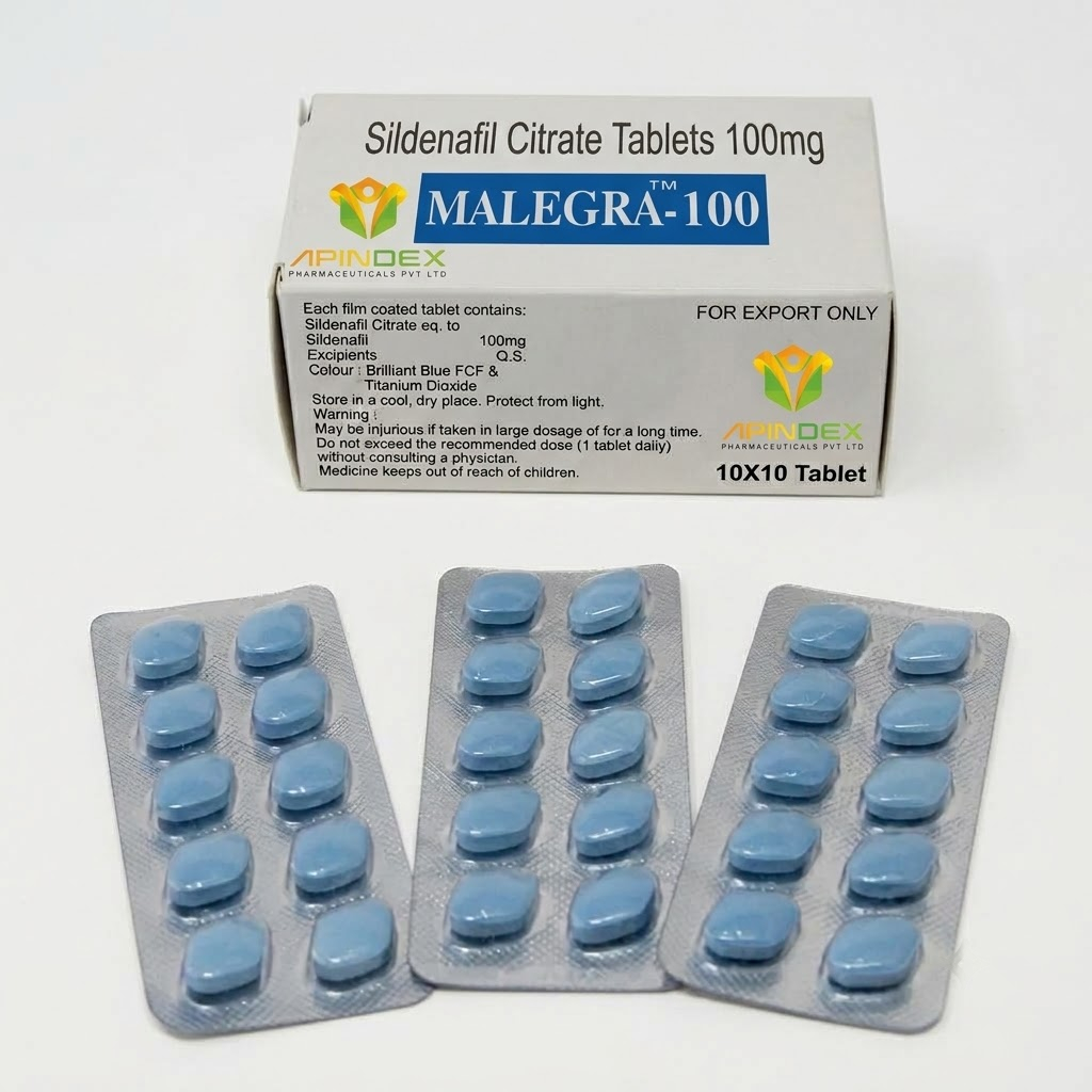 Malegra packaging