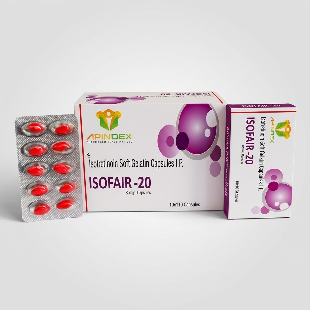 Isotretinoin SoftGel Capsules packaging