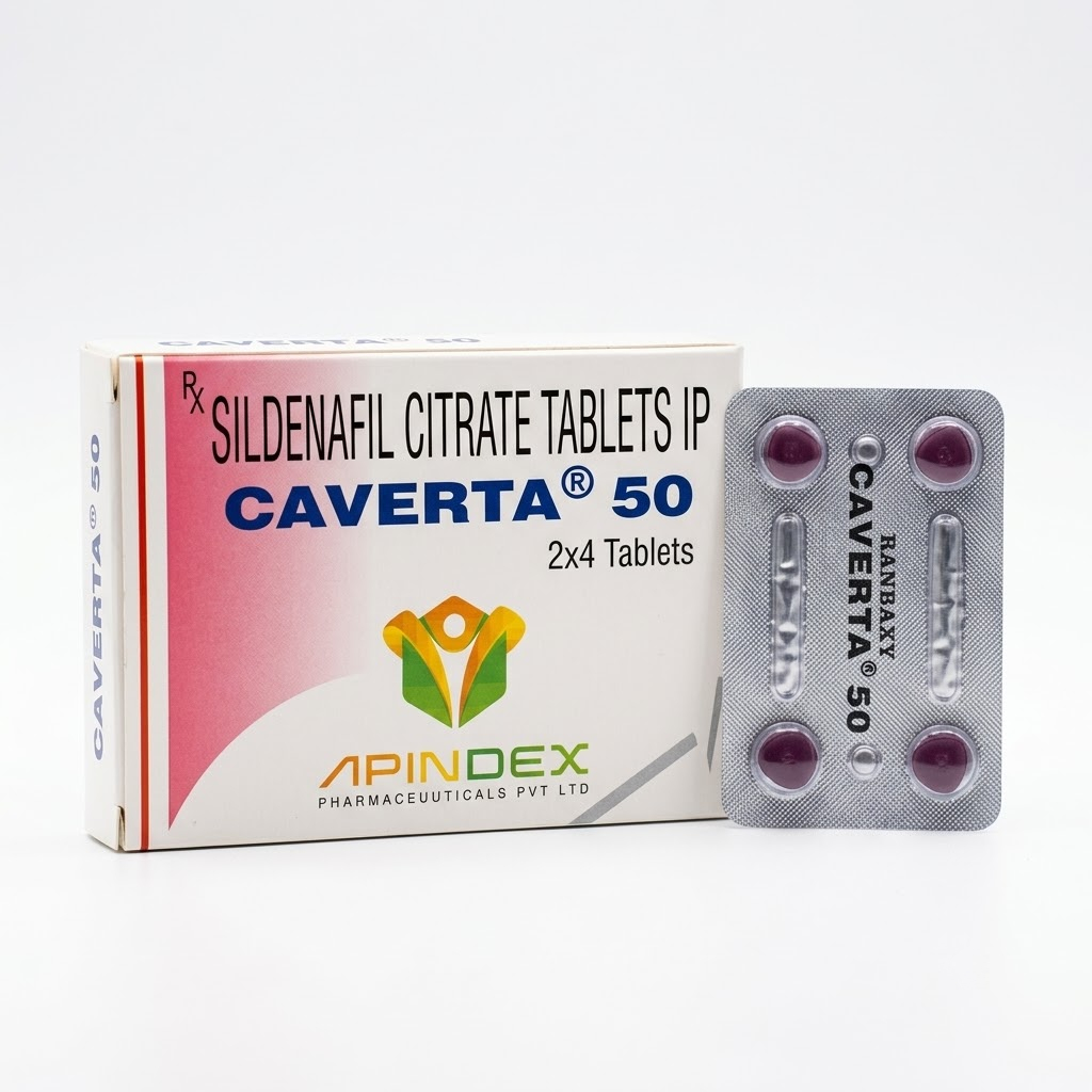 Caverta packaging