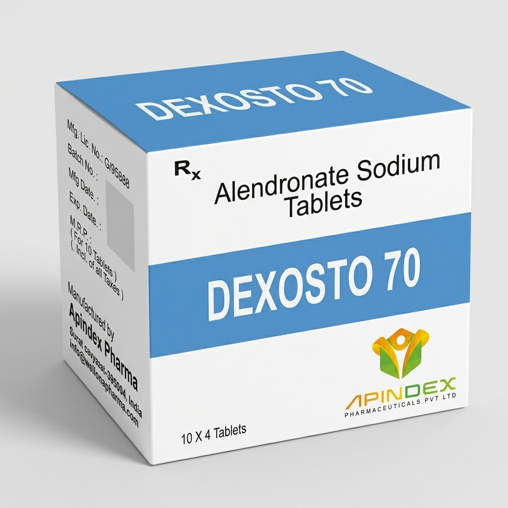 Alendronate Sodium Tablets packaging