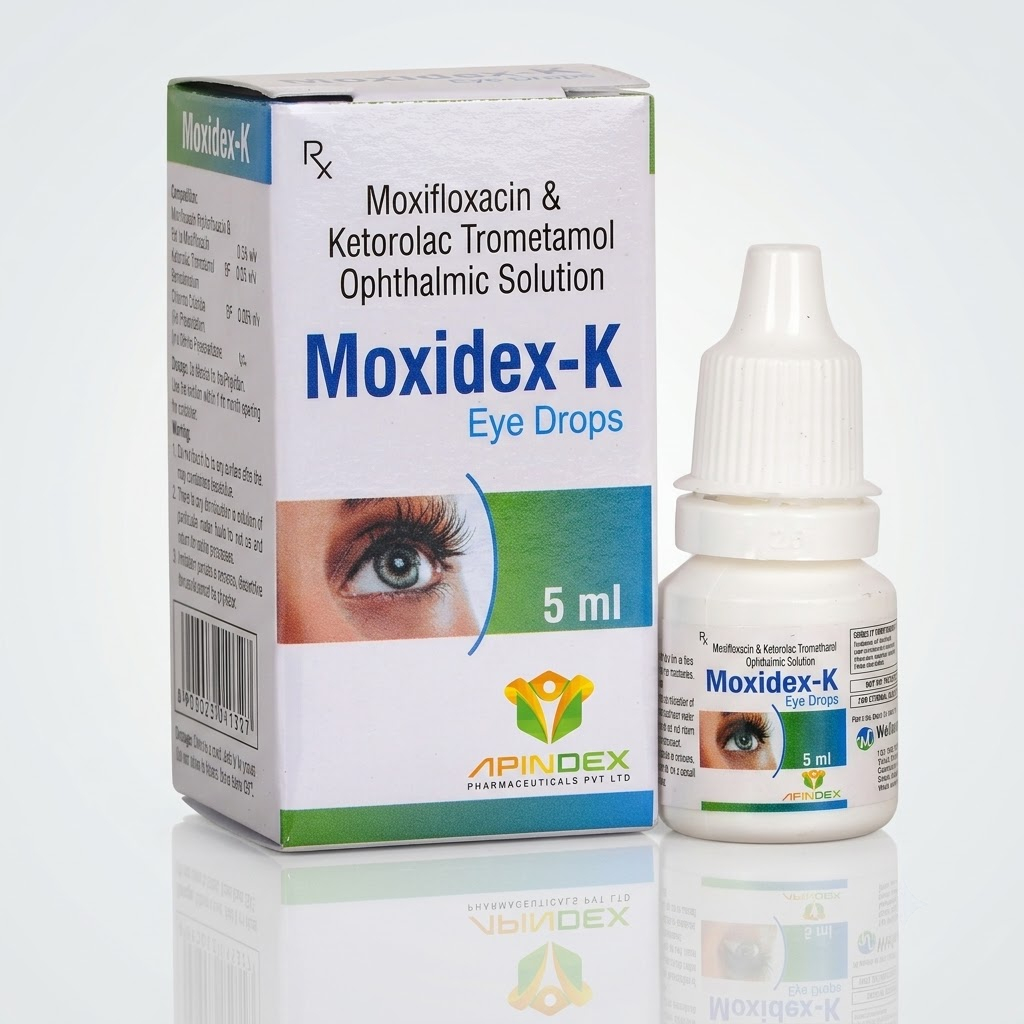 Moxifloxacin & Ketorolac Eye Drops