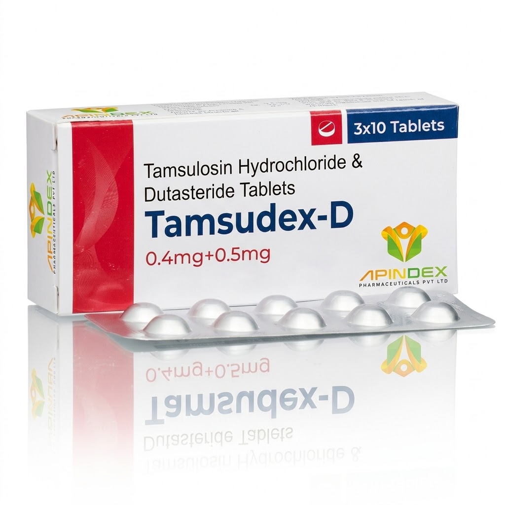 Tamsulosin & Dutasteride Tablets packaging